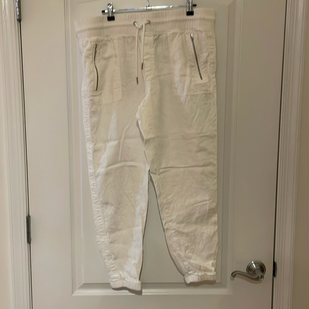 Athleta Cabo linen jogger